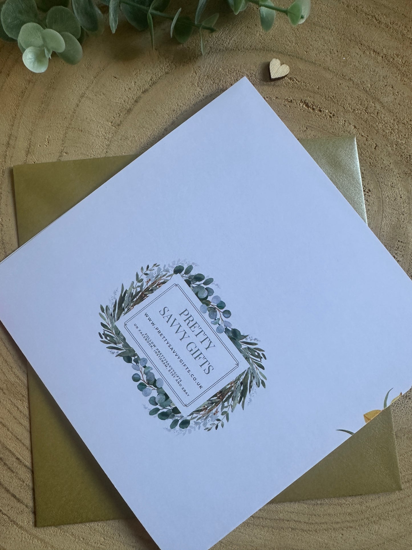 Personalised Birthday Card - Daffodils - Mum, Friend, Auntie, Wife, Daughter