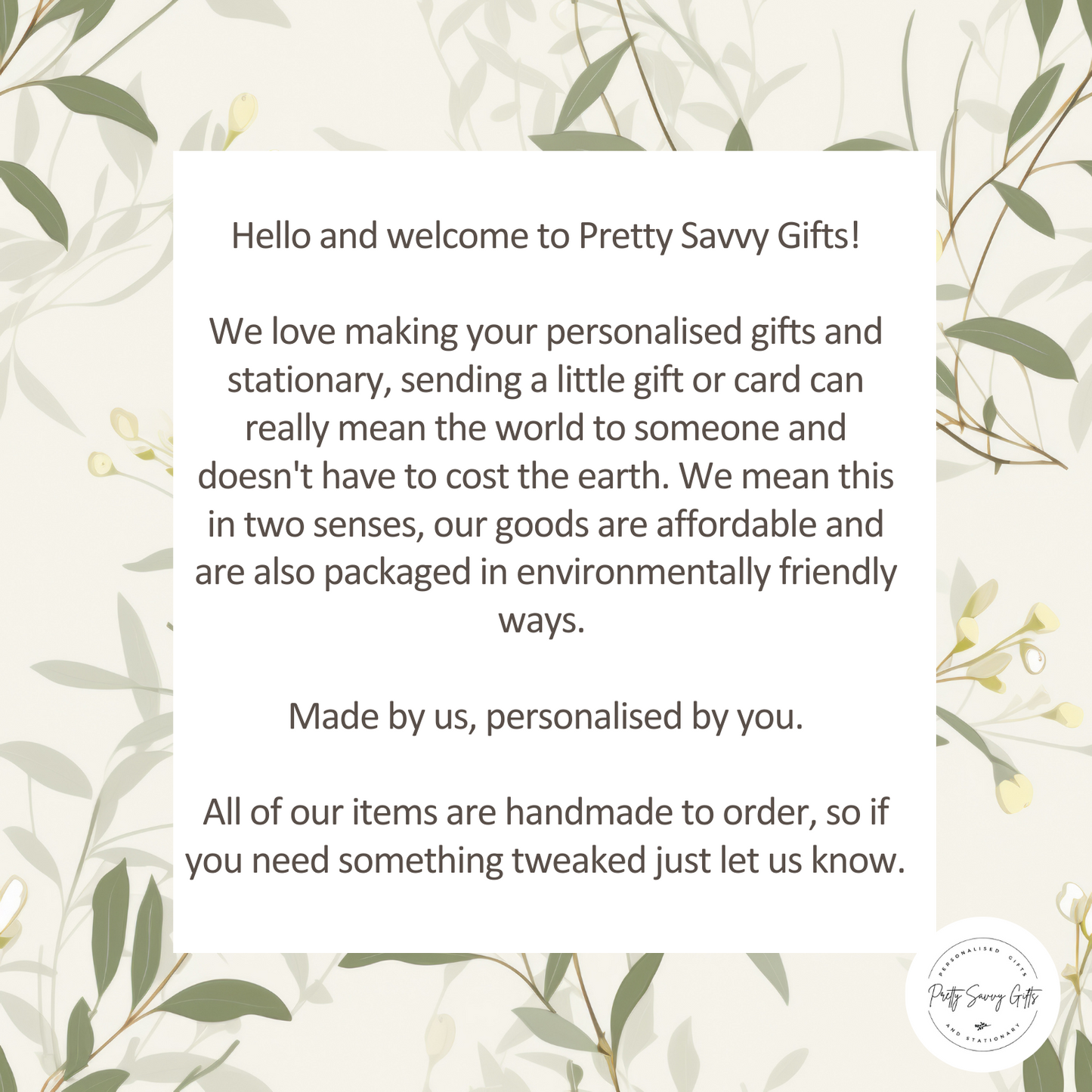 Personalised Birthday Card - Neutral Flower Bouquet - Mum, Friend, Auntie, Wife, Daughter, Sister