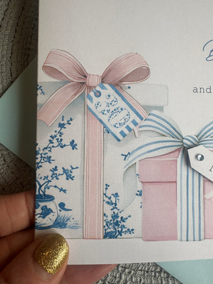 Personalised Milestone Birthday Presents Card