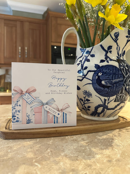 Personalised Milestone Birthday Presents Card