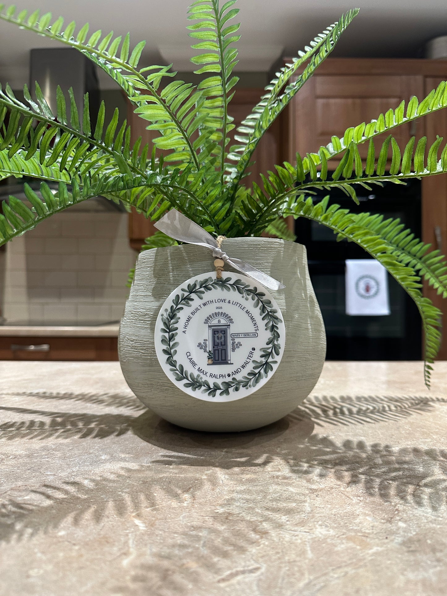 Personalised Home Document Folder, Custom Door Colour