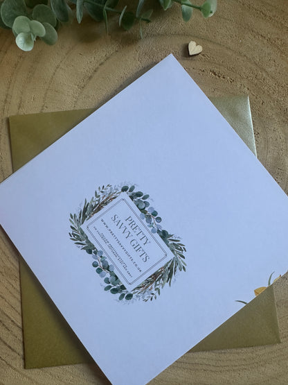 Personalised Birthday Card - Daffodils - Mum, Friend, Auntie, Wife, Daughter