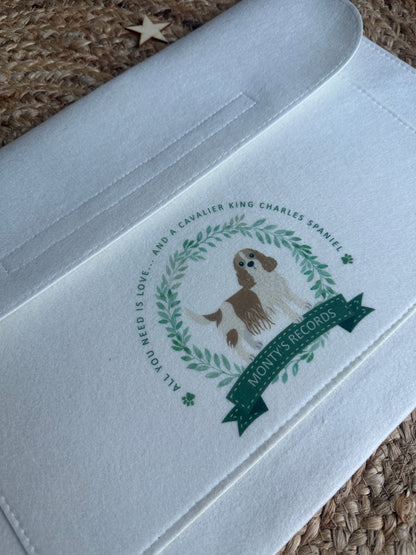 Personalised Dog Notes Folder - Custom Puppy Document Folder, Vet Records, Dog Breed Customisation, Perfect Pet Owner & New Puppy Gift