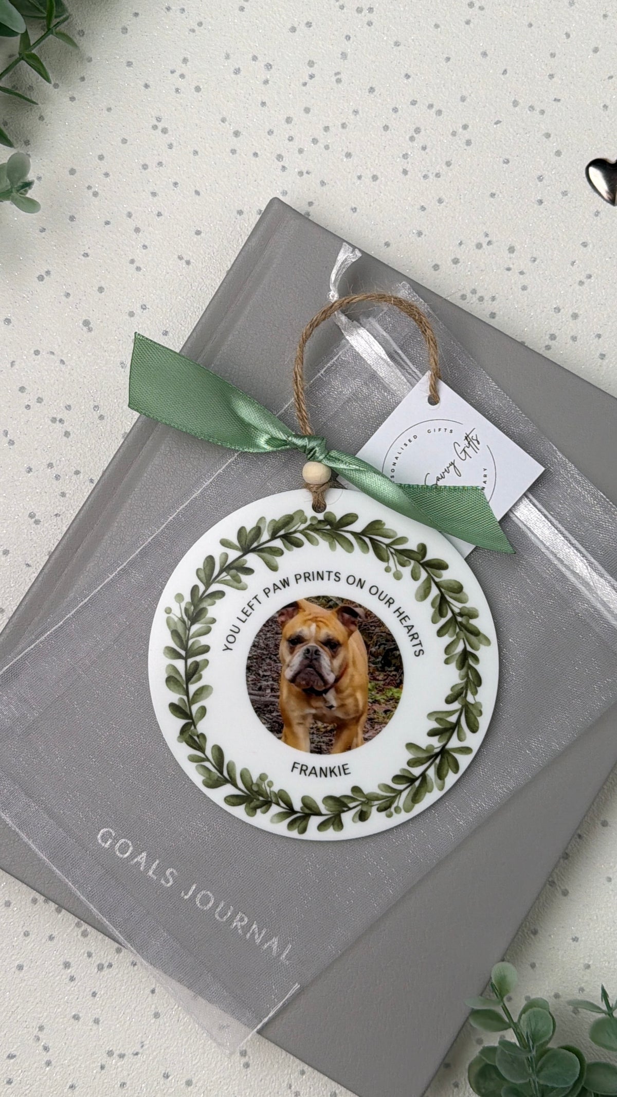 Personalised Pet Memorial Photo Keepsake, Pet Loss Remembrance Decoration