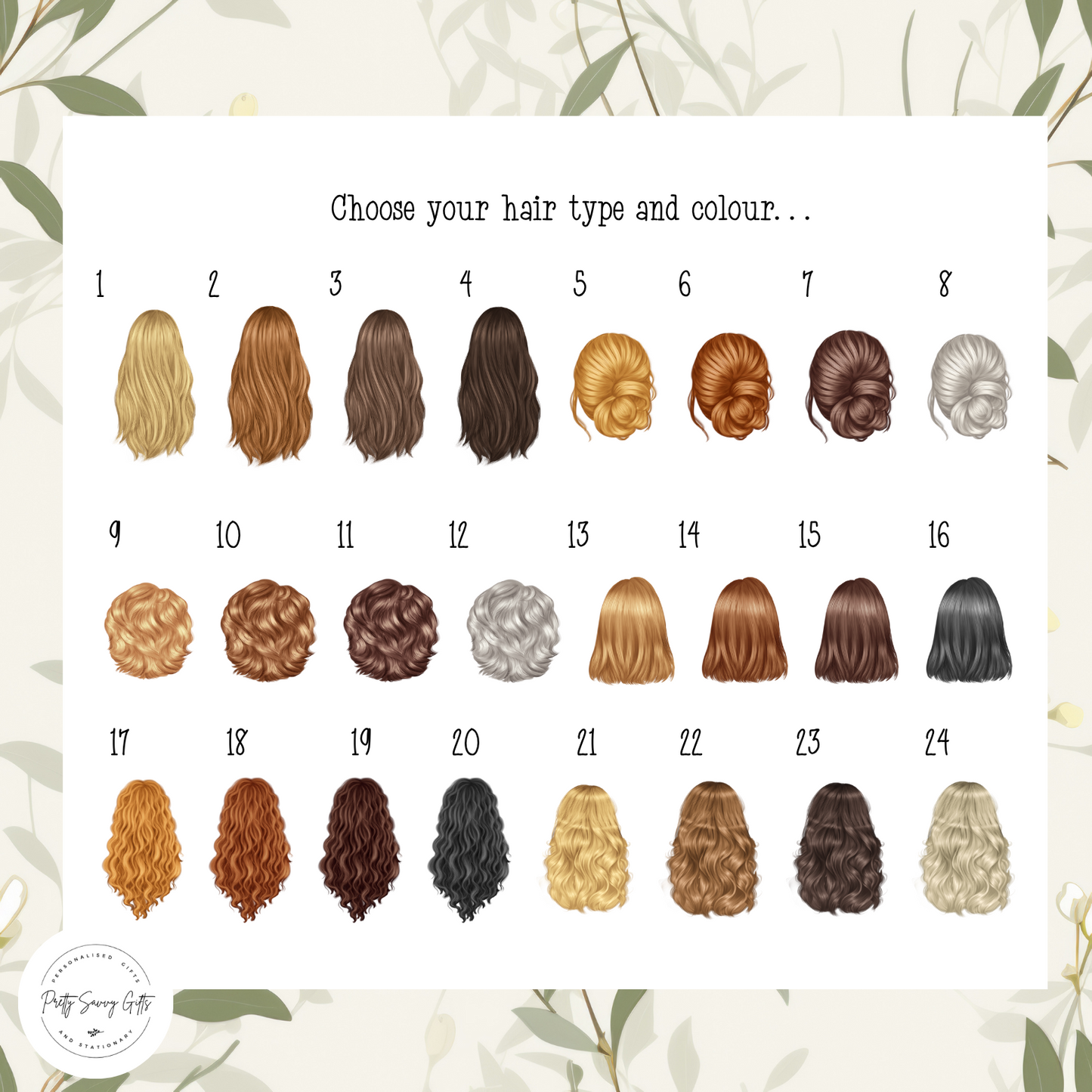 Personalised Graduation Gift Keepsake - Custom University Graduation Gift for Her, Girl Graduation Gift, Hair Colour Customisation